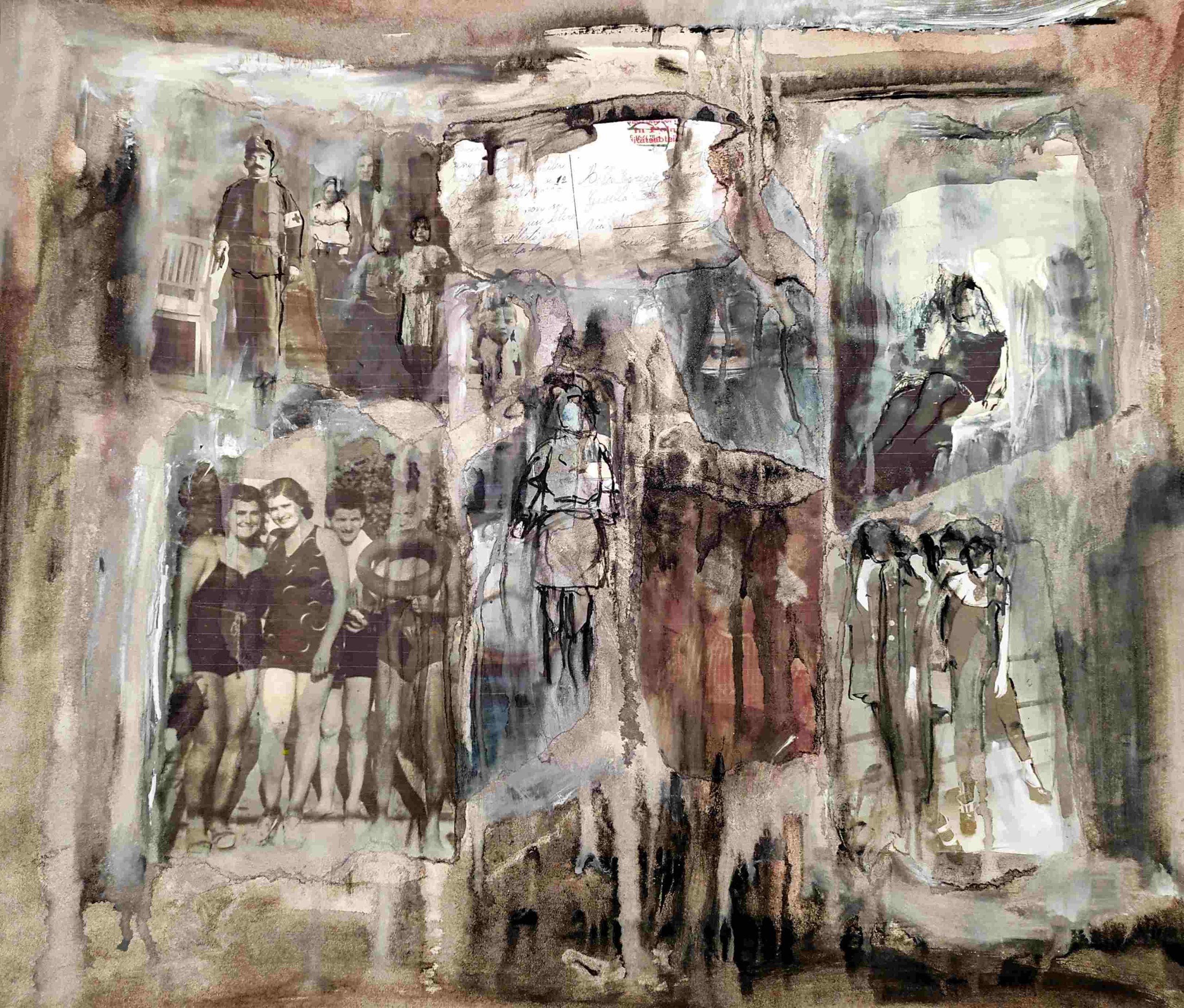 Rigonat Adriana_004_Serie_ Desiderabili Spoglie, 2020, tecnica mista, cm 56x65
