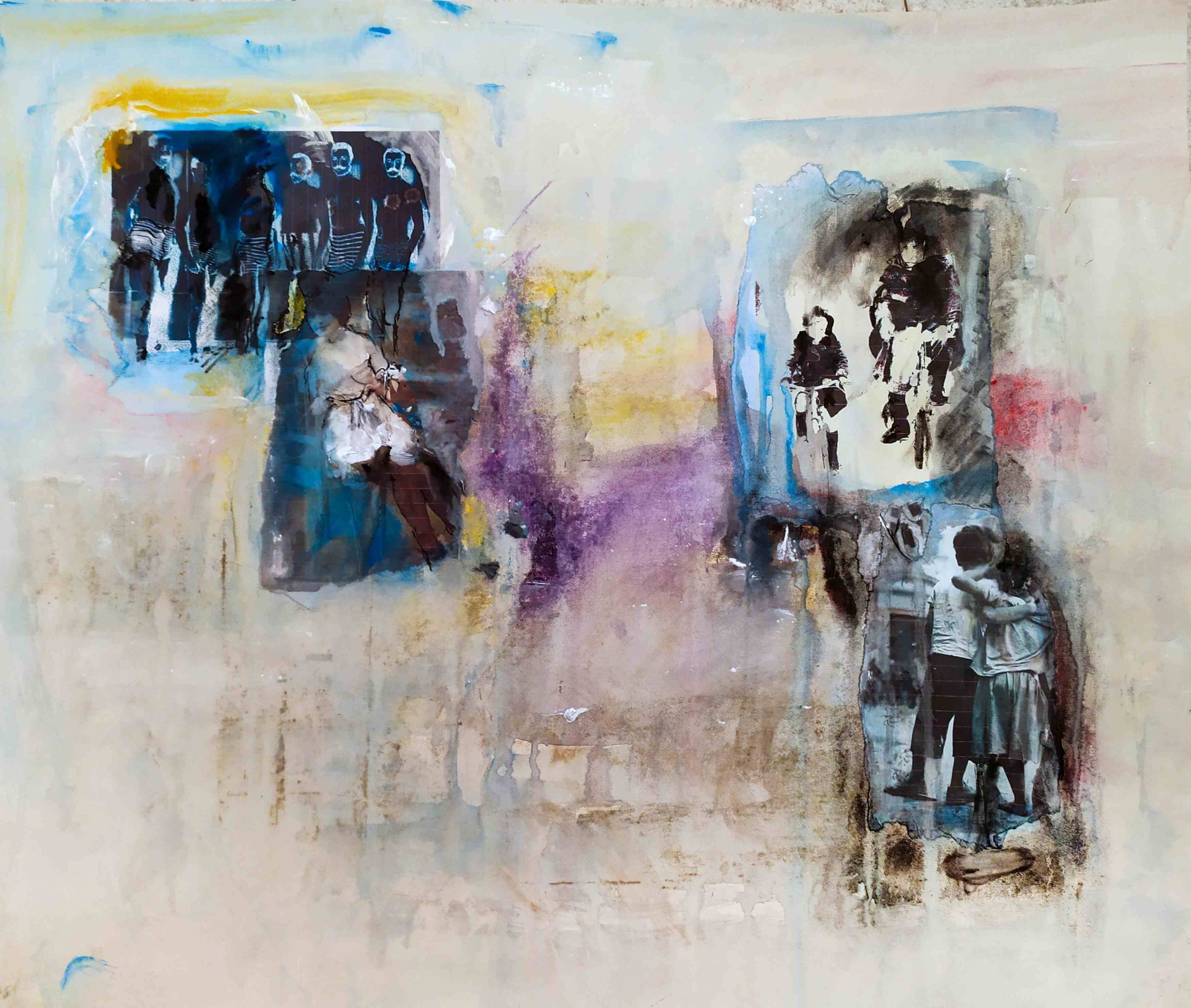 Rigonat Adriana_006_Serie_ Impronte, 2020, tecnica mista, cm 55x65