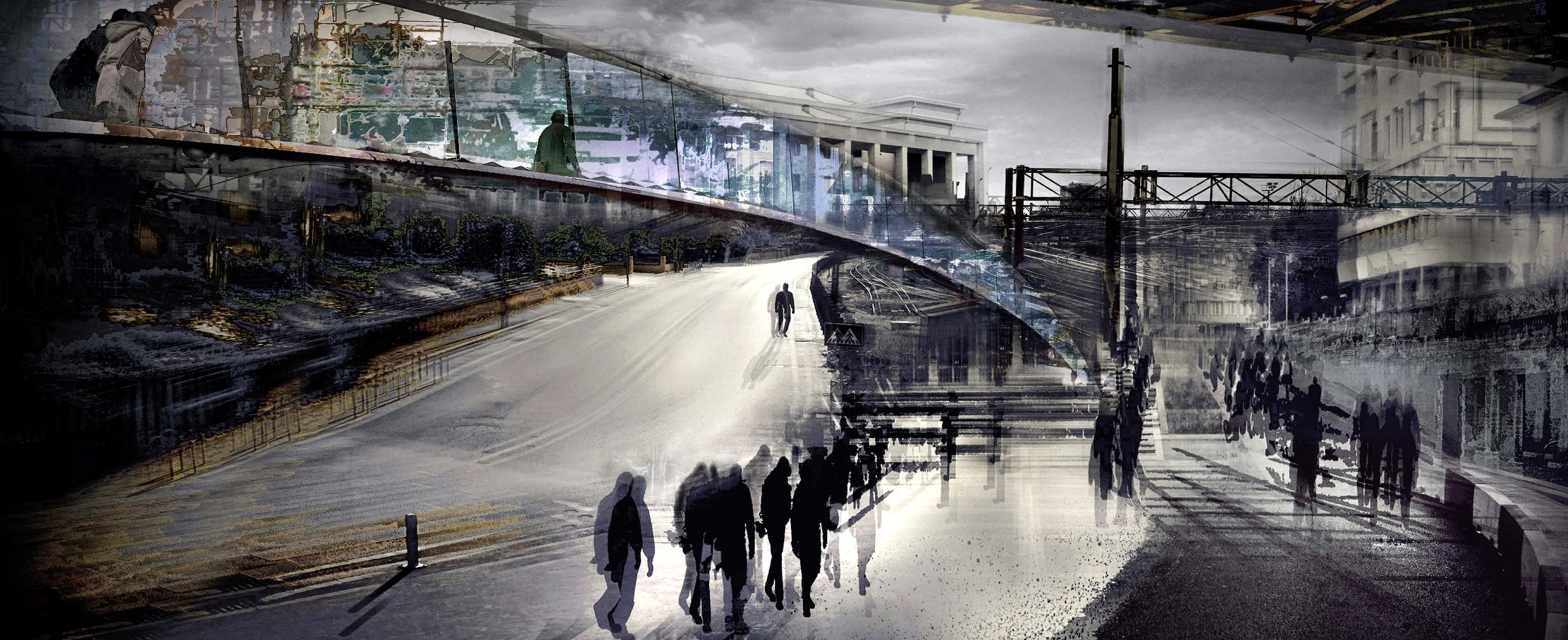 Serie Krisis, 2015, stampa digitale, cm 33x80